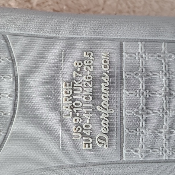 Dearfoams Women's  Memory Foam Indoor Rebecca Closed Back House Ballet Slipper - Picture 3 of 4